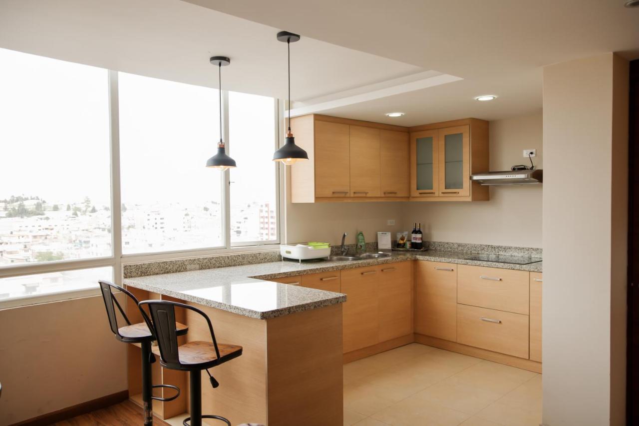 Wanderlot - Departamento Leganza - Penthouse Lujoso Daire Riobamba Dış mekan fotoğraf