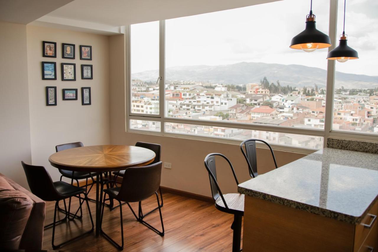 Wanderlot - Departamento Leganza - Penthouse Lujoso Daire Riobamba Dış mekan fotoğraf