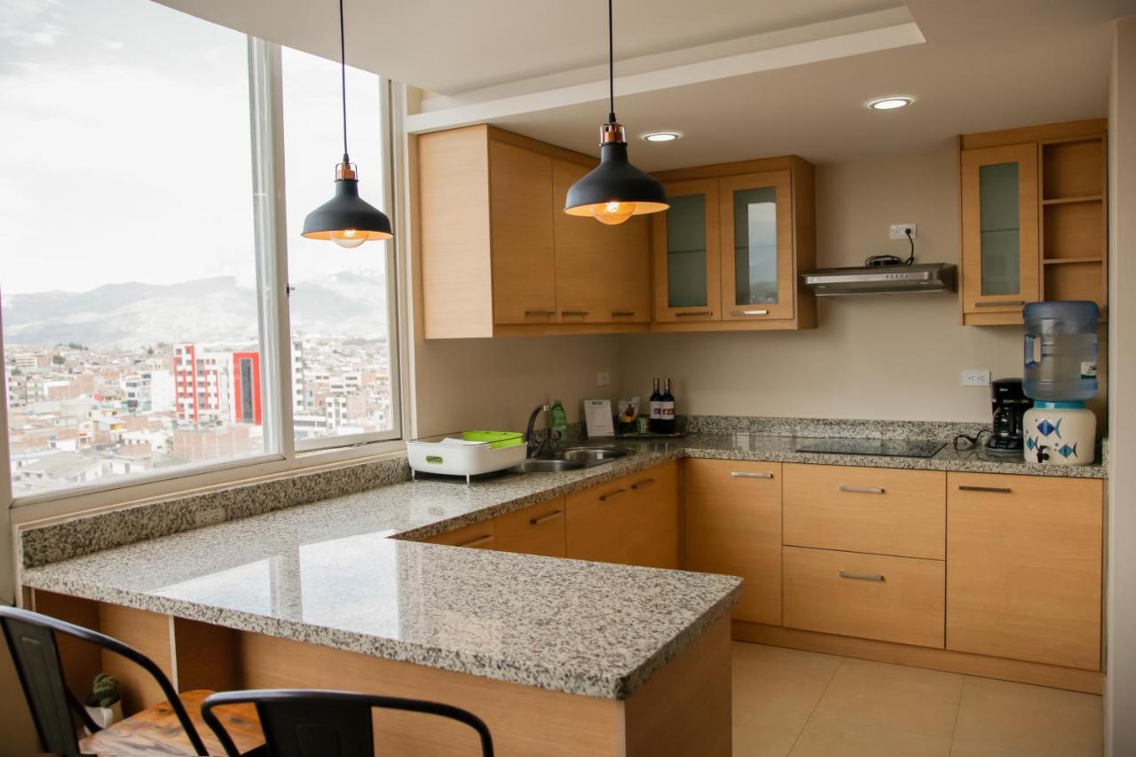 Wanderlot - Departamento Leganza - Penthouse Lujoso Daire Riobamba Dış mekan fotoğraf